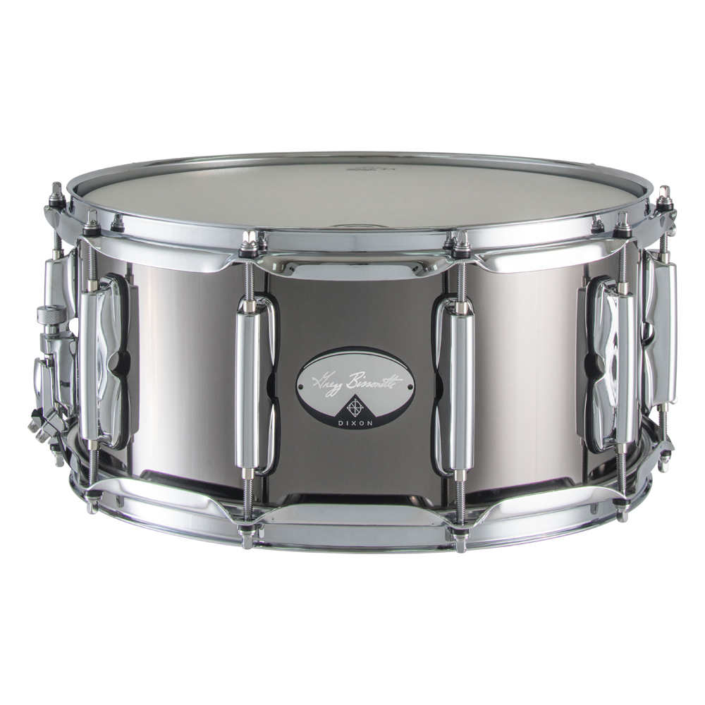 [SAN654GBS] Dixon Gregg Bissonette Signature 6.5 x 14 Steel Snare Drum (SAN654GBS)