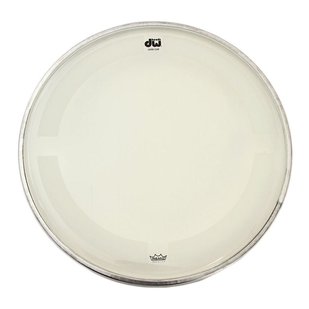 [DRDHCC12] DW 12" Coated Clear Drum Head