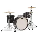 PDP Classic Kit 24 Kick Ebony/Ebony Hoops