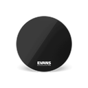 Evans 18" MX2 Black Marching Bass Head