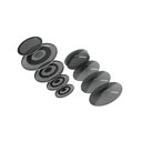 Evans dB One 4-Piece Cymbal Box Set (14HH-16C-18C-20R) & Head Pack