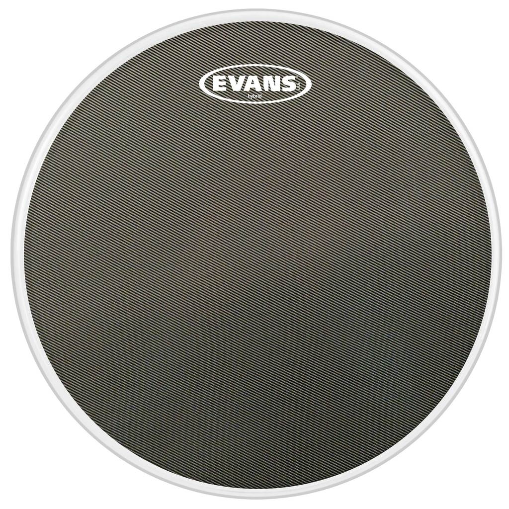 Evans 14" Hybrid Grey Marching Snare Top Head