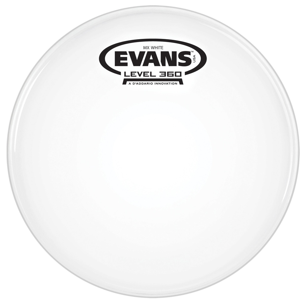 [TT14MXW] Evans 14" MX White Marching Tenor Head