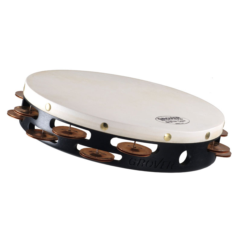 [T2/BC] Grover Pro 10" Tambourine - Double Row Beryllium Copper