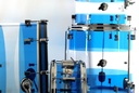 Pork Pie Percussion 4-Piece Custom Drum Set in Clear/Blue Acrylic