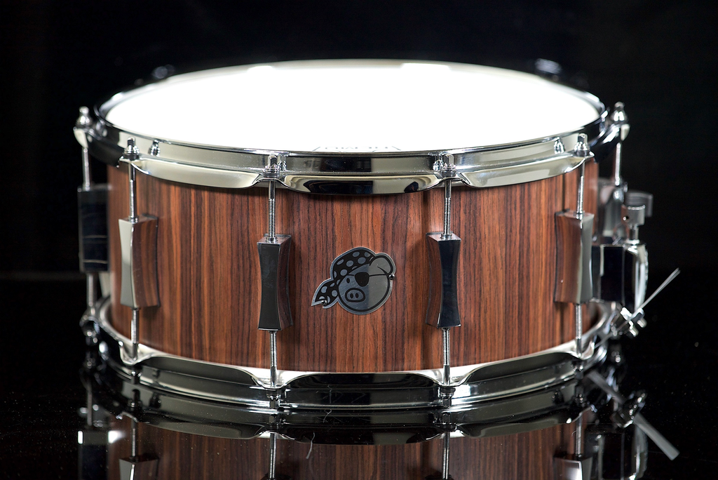 [PP6.5X14SN-RW] Pork Pie Percussion 6.5" x 14" 8-Ply Maple Snare Drum w/ Rosewood Veneer