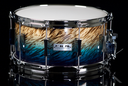 Pork Pie Percussion - "B STOCK" - 7" X 14" Birch Snare Drum in Blue Fade Dip