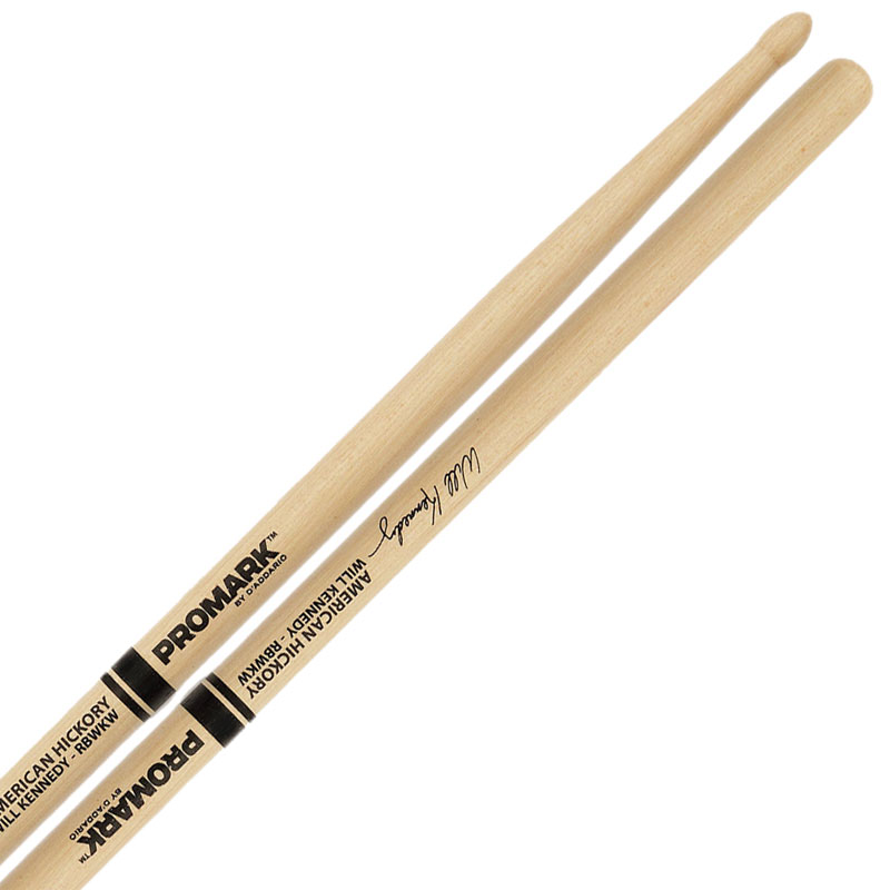 Promark Hickory Will Kennedy Signature Wood Tip Drumsticks