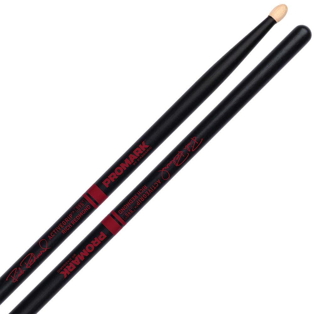 Promark Rich Redmond Signature ActiveGrip 595 Drum Sticks