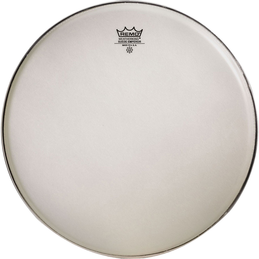 Remo 12" Emperor Suede Crimplock Marching Tenor Drum Head