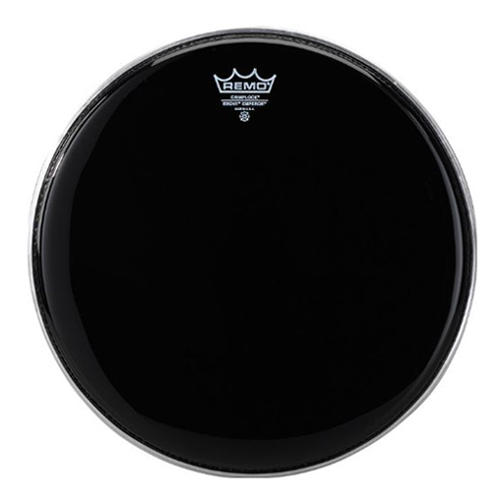 Remo 6" Pinstripe Ebony Crimplock Marching Tenor Drum Head