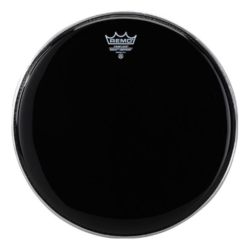 Remo 8" Pinstripe Ebony Crimplock Marching Tenor Drum Head