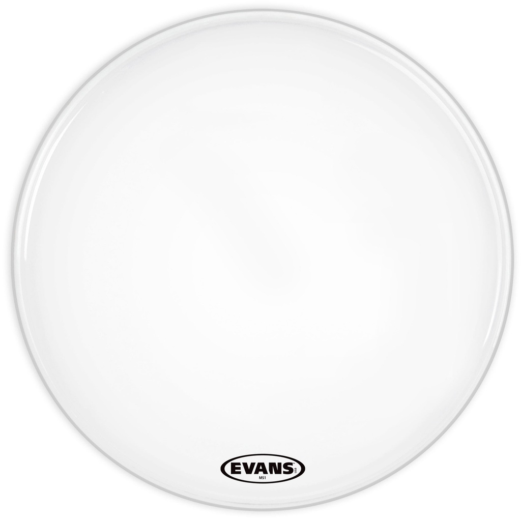 [BD16MS1W] Evans 16" MS1 White Marching Bass Drum Head