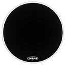 Evans 22" MX2 Black Marching Bass Head