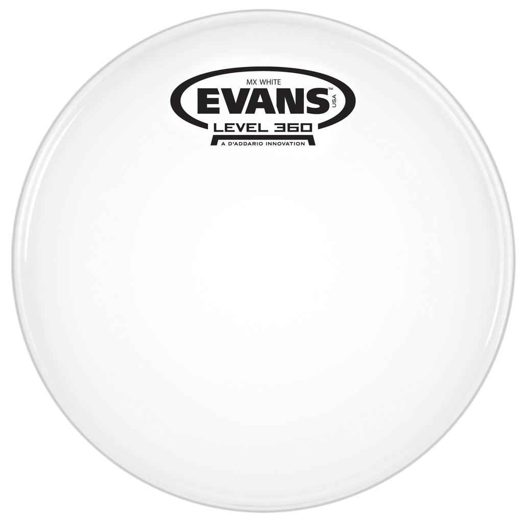 [TT06MXW] Evans 6" MX White Marching Tenor Head