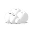 Evans TCX Clear Marching Tenor Head - Pack (6", 10", 12", 13", 14")