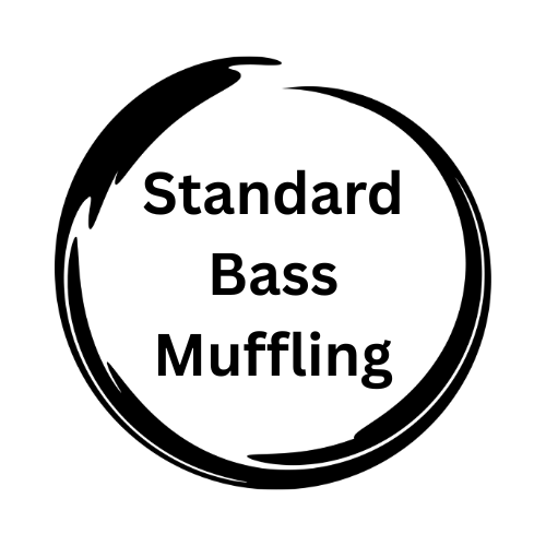 [SBMS-14] Standard Bass Muffling (Sold in Pairs - No Adhesive) (14")