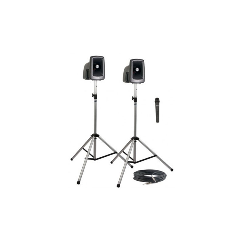 [MEGA-DP1] Anchor Audio MegaVox Deluxe Pack 1 (PA Speaker Cable Stands & 1 Mic)