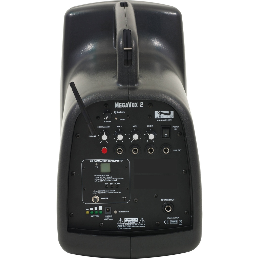 [MEGA2-X] Anchor Audio MegaVox w/ Bluetooth & AIR Transmitter