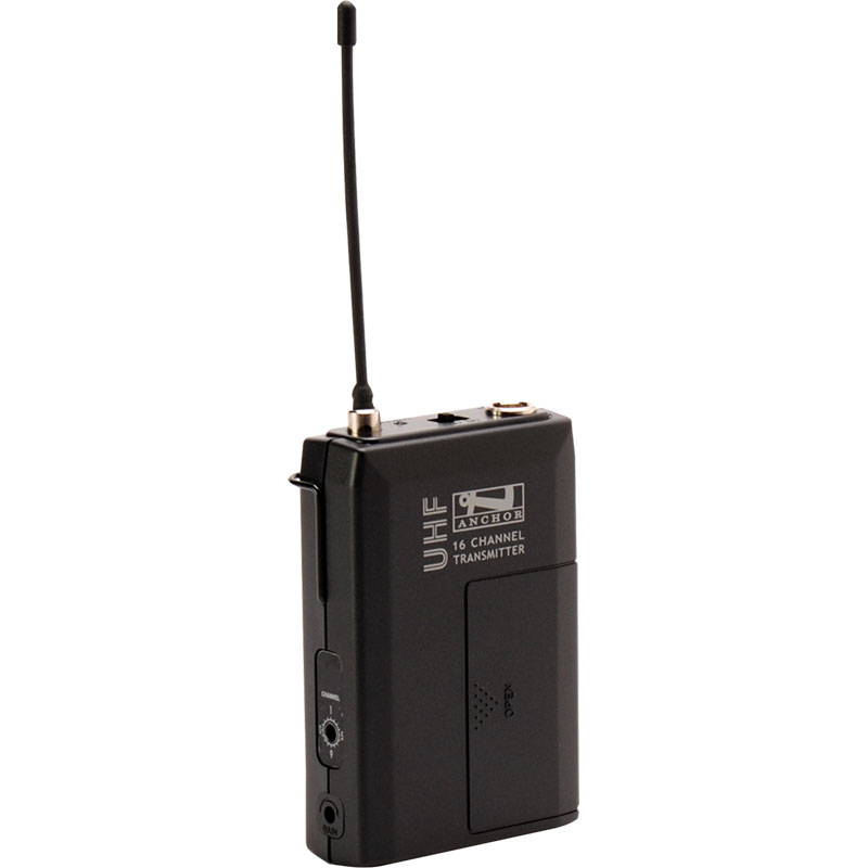 [WB-8000] Anchor Audio Wireless Beltpack Transmitter (540-570 MHz)