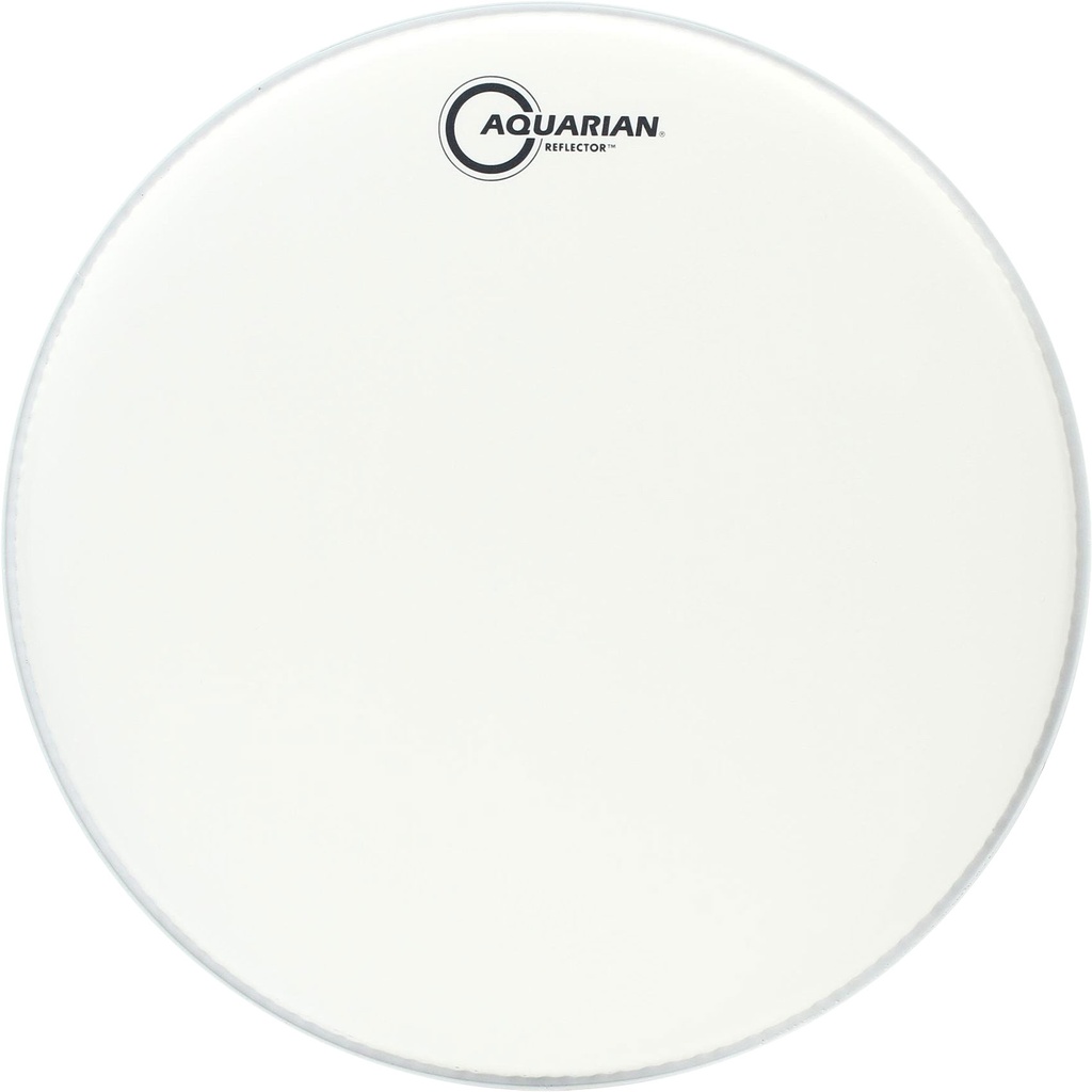 [TCREF14W] Aquarian 14" Reflector White Texture Coated Drum Head