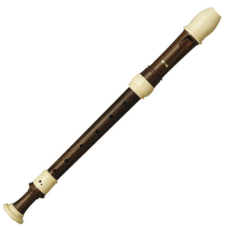 [A209B] Aulos Three Piece Alto Recorder
