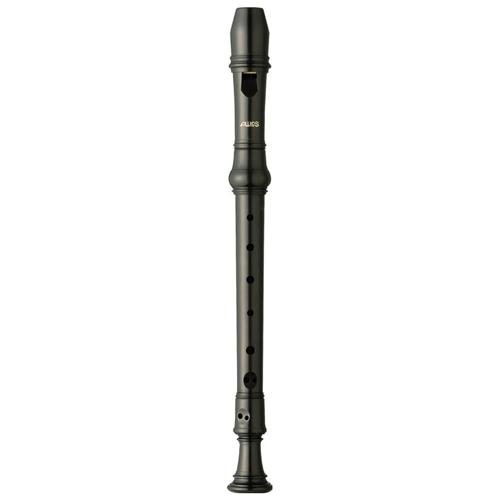[A303ADB] Aulos Three Piece Dark Brown Soprano Recorder