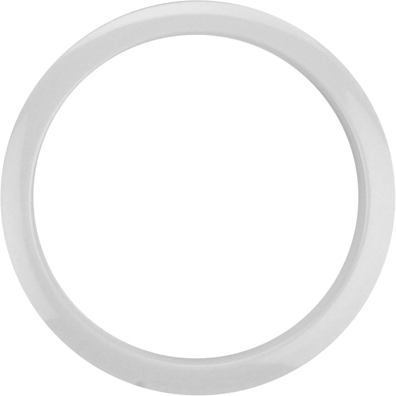 Bass Drum O's 4" White Porting System