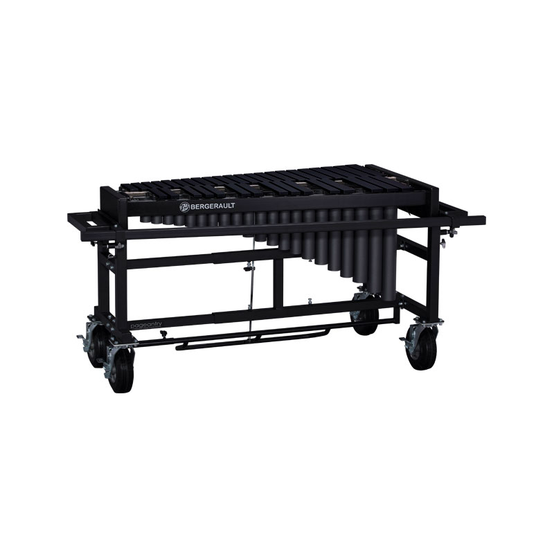 Bergerault 3.0 Oct. Performance Black Vibraphone w/ Field Frame