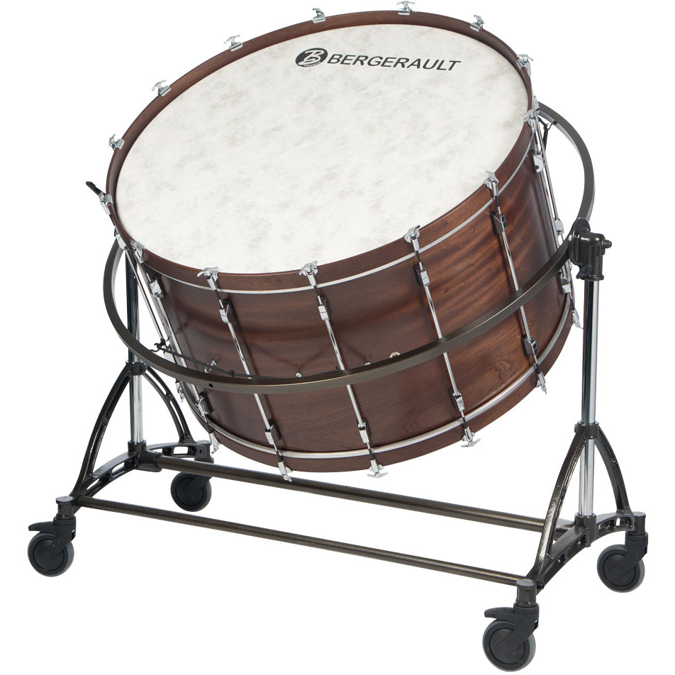 [BSBD04] Bergerault 36" x 22" Symphonic Series Bass Drum w/ Suspension Stand
