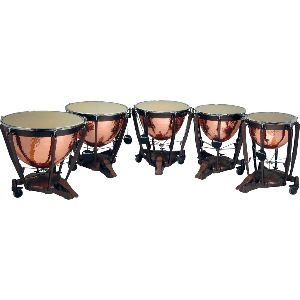 [GP03692DKP] Bergerault 5-Piece Grand Professional Polished Copper Timpani Set