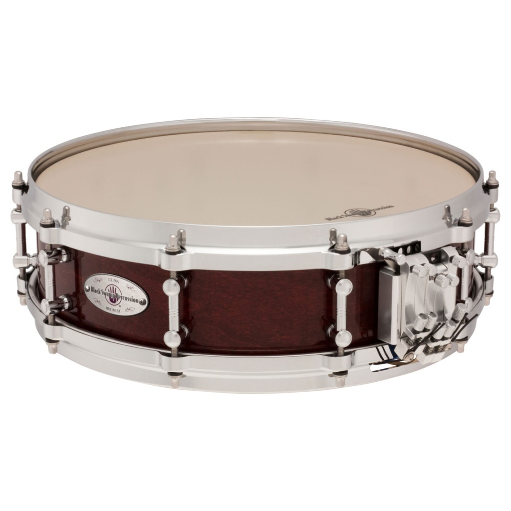 [MS414MD-CR] Black Swamp 4 x 14 Mercury Multisonic Maple Snare Drum Cherry Rosewood