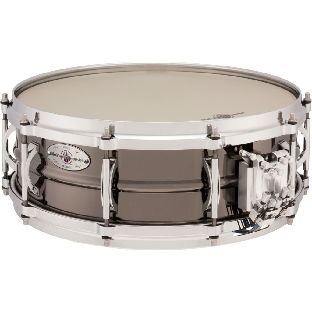 [MS514BD] Black Swamp 5" x 14" Brass Multisonic Snare Drum