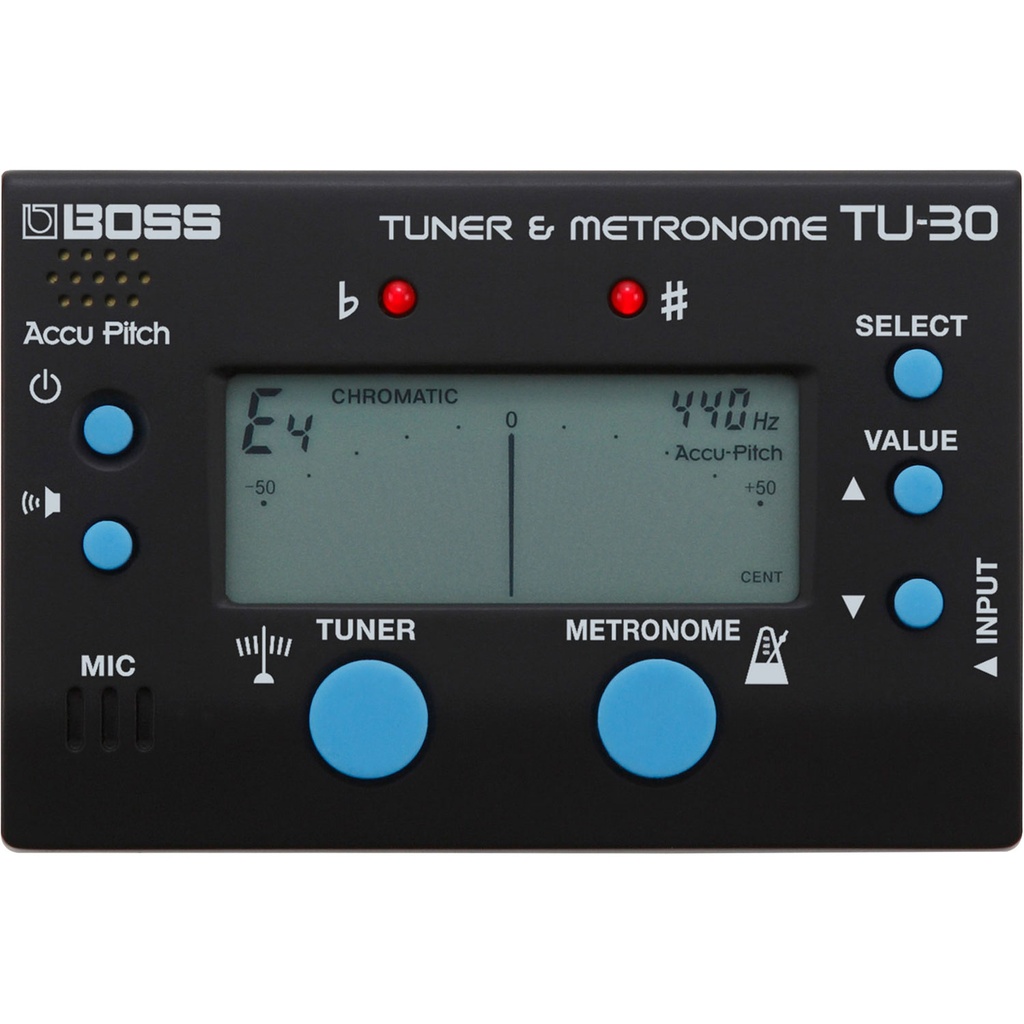 [TU-30] Boss Compact Chromatic Tuner & Metronome