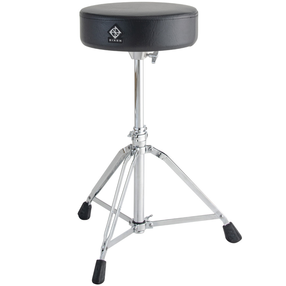 [PSN8] Dixon 80-Series Medium Duty Double-Braced Round Throne 12" Black Vinyl (PSN8)