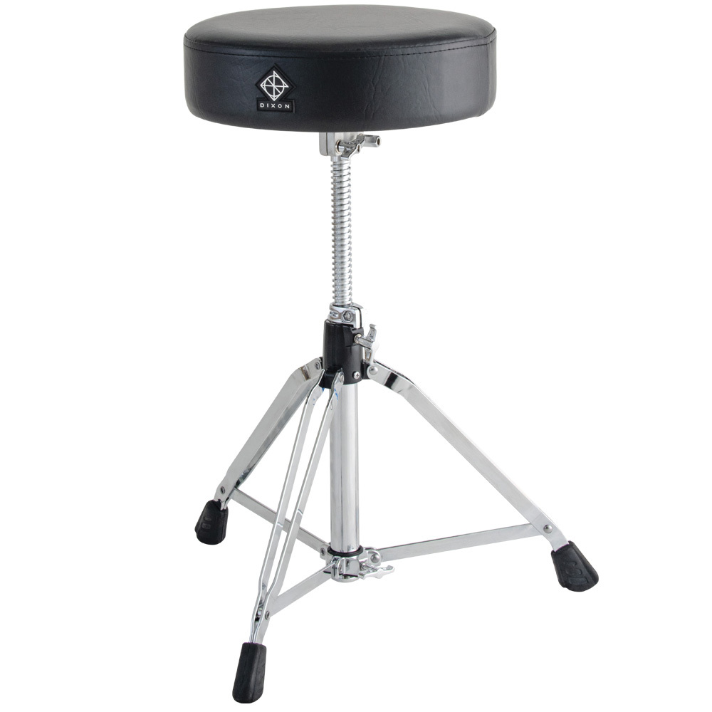 [PSN9] Dixon 90-Series Heavy Duty Double-Braced Round Throne 13" Black Vinyl (PSN9)