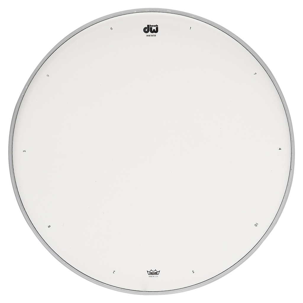 [DRDHCW13] DW 13" Coated Snare Batter w/ Tuning Sequence
