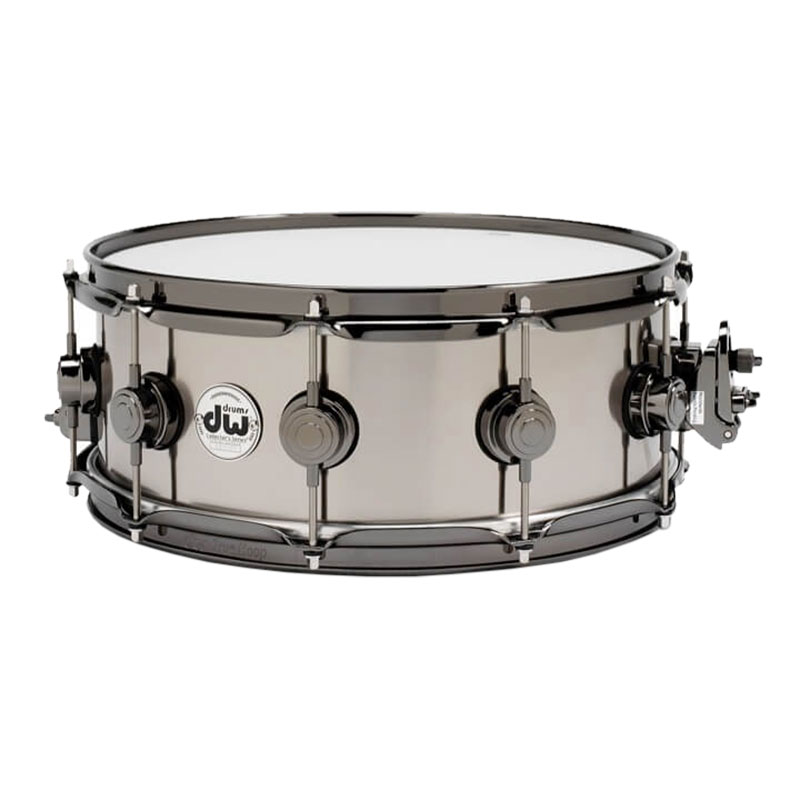 [DRVT5514SVN] DW 5.5" x 14" Collector's Black Titanium Snare w/ Black Nickel