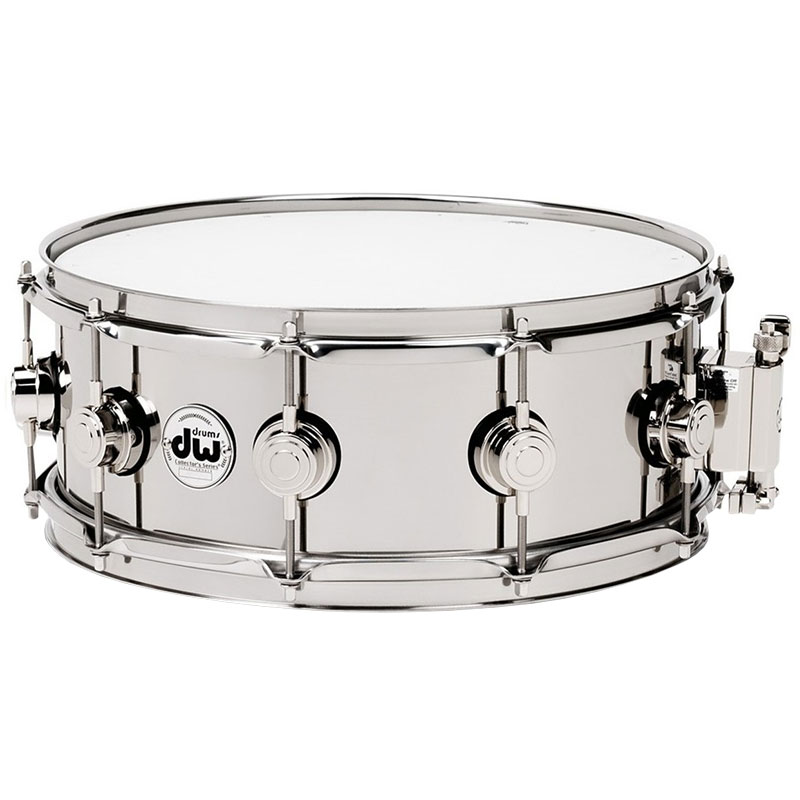 DW 5.5" x 14" Collector's Stainless Steel Snare w/ Chrome