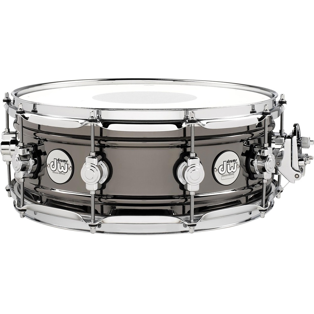 [DDSD5514BNCR] DW 5.5" x 14" Design Series Black Nickel Over Brass Snare Drum