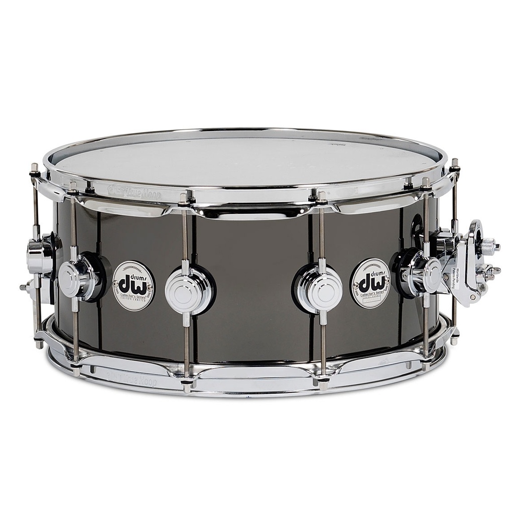 [DRVB6514SVC] DW 6.5 x 14" Collector's Black Nickel Brass Snare w/ Chrome