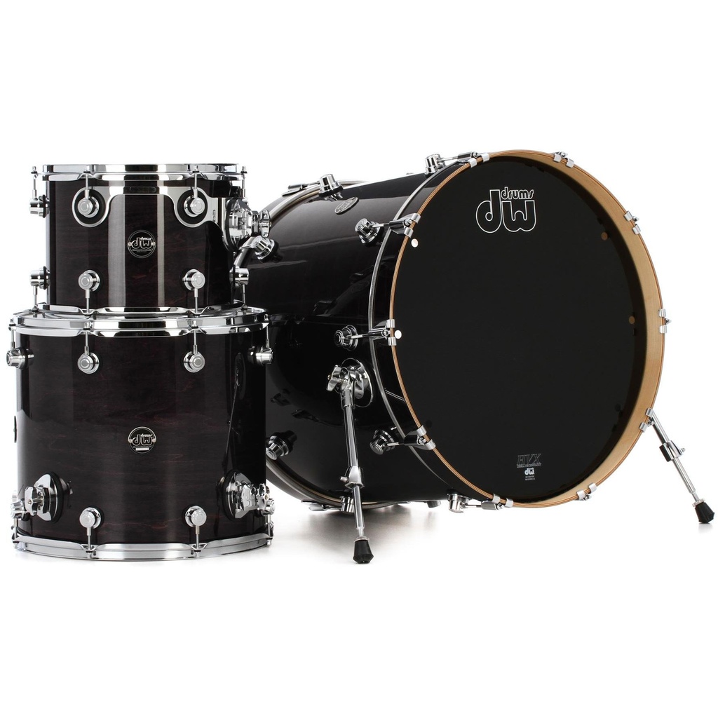 DW Performance Series 3-Piece Drum Set (24B-13-16F)