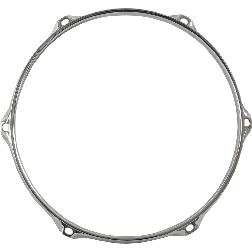 [P300-0007] Dynasty 10" 2.3mm 6-Hole Hoop in Chrome