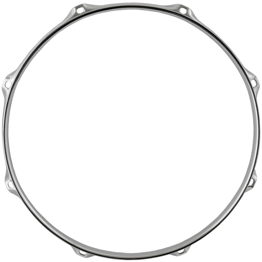 [P300-0011] Dynasty 12" 2.3mm 8-Hole Hoop in Chrome