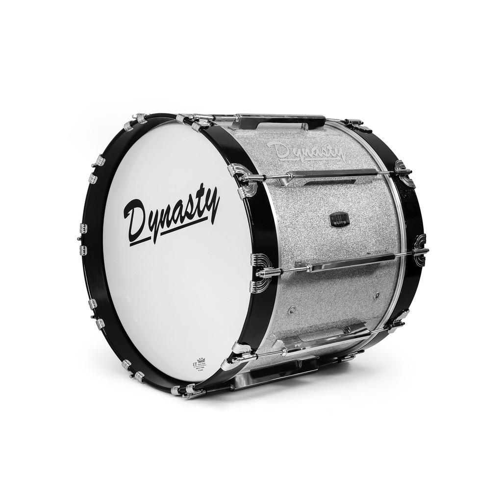 [MB-14S] Dynasty 14" x 14" Marching Bass w/ Chrome in Sparkle