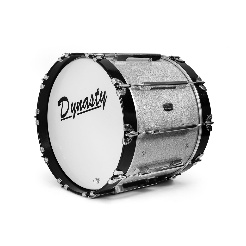 Dynasty 18" x 14" Marching Bass w/ Chrome in Sparkle