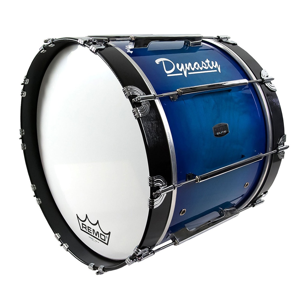[MB-20CL] Dynasty 20" x 14" Marching Bass w/ Chrome in Lacquer
