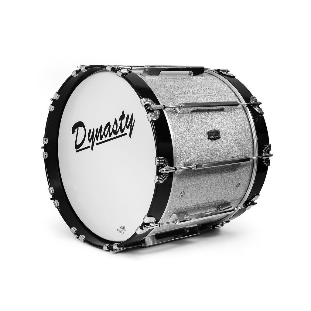Dynasty 20" x 14" Marching Bass w/ Chrome in Sparkle