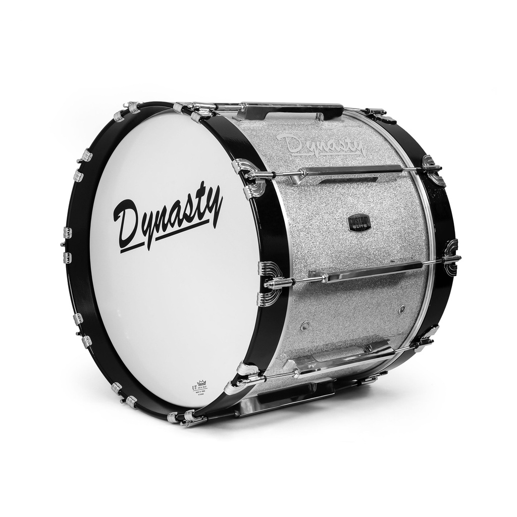 [MB-24S] Dynasty 24" x 14" Marching Bass w/ Chrome in Sparkle