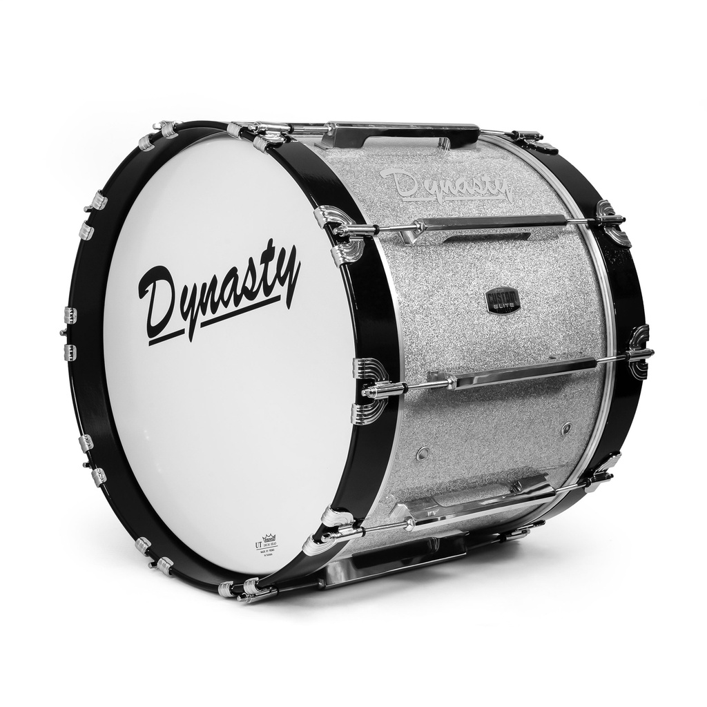 [MB-32S] Dynasty 32" x 14" Marching Bass w/ Chrome in Sparkle